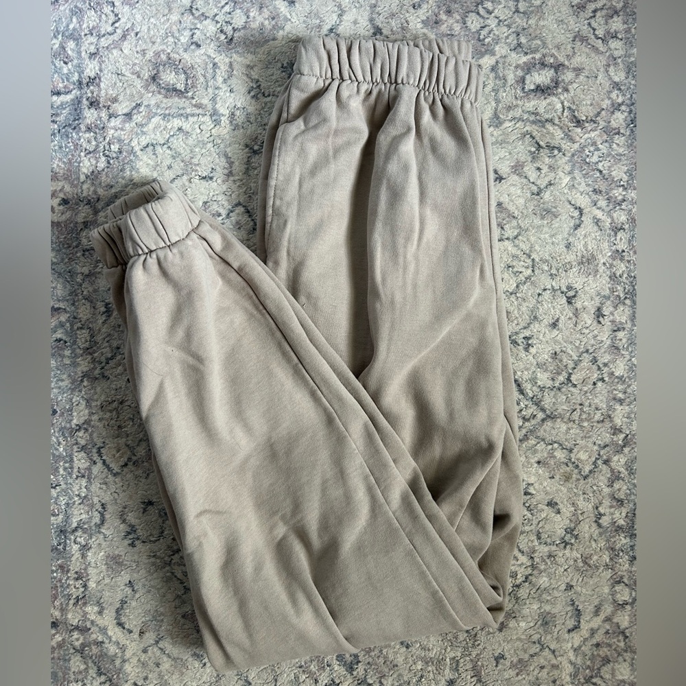Brandy Melville/John Galt tan sweatpants